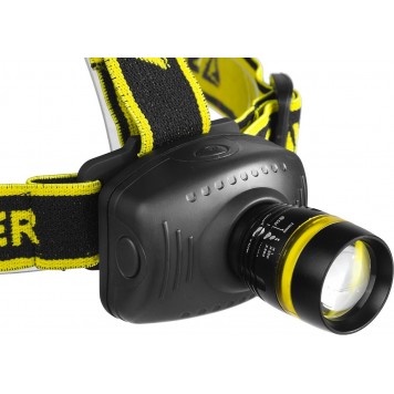 56566 | Фонарь налобный светодиодный, 3Вт(140Лм), регулируемый фокус, 3 режима, 3ААА, STAYER PROFESSIONAL-2