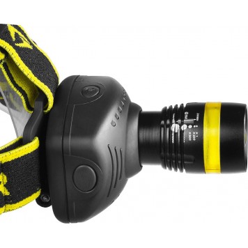 56566 | Фонарь налобный светодиодный, 3Вт(140Лм), регулируемый фокус, 3 режима, 3ААА, STAYER PROFESSIONAL-3