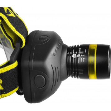 56566 | Фонарь налобный светодиодный, 3Вт(140Лм), регулируемый фокус, 3 режима, 3ААА, STAYER PROFESSIONAL-4