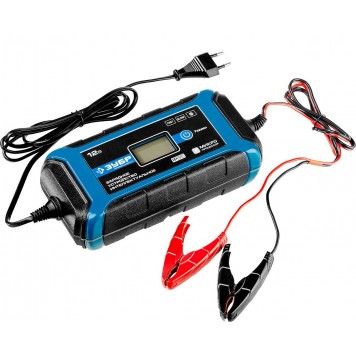 59303 | Зарядное устройство 12 В, 8 А, автомат, IP65, AGM, GEL, WET, ЗУБР ПРОФЕССИОНАЛ-7