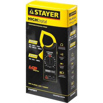 59820 | Токоизмерительные клещи HIGHDigital, STAYER EXPERT-4