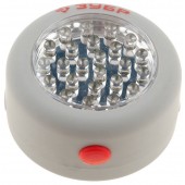 Фонарь светодиодный 24 LED, магнит, крючок для подвеса, 3ААА, ЗУБР 61812