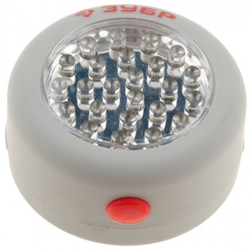 61812 | Фонарь светодиодный 24 LED, магнит, крючок для подвеса, 3ААА, ЗУБР МАСТЕР-0