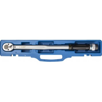 64084-210 | Ключ динамометрический с кольцевым фиксатором, точность +/- 4%, 1/2", 40 - 210 Нм, ЗУБР ЭКСПЕРТ-0