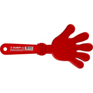 69999 | Ладошка-хлопушка болельщика пластиковая, ЗУБР-2