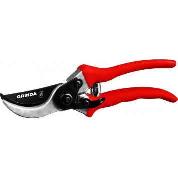 8-423001_z02 | Секатор с алюминиевыми рукоятками, плоскостной, 210 мм, GRINDA G-11-0