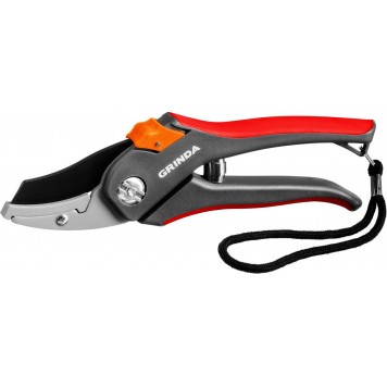 8-423203_z02 | Секатор с двухкомпонентными рукоятками, контактный, 205 мм, GRINDA G-28-0