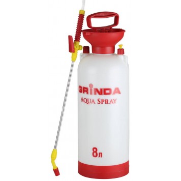 8-425117 | Опрыскиватель садовый, с алюминиевым удлинителем, 8л, GRINDA AQUA SPRAY-0