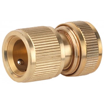 8-426129_z01 | Соединитель с автостопом, латунный, 1/2", GRINDA EXPERT-0