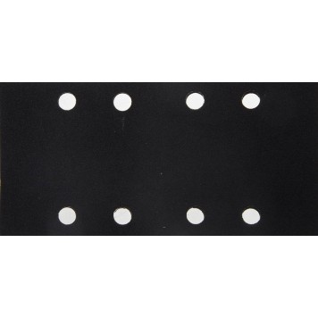 907-22101-180-50 | Лист шлиф. универсал. "Оптимален для твердых пород дерева" 8 отверстий по линии, для ПШМ, P180, 80х166мм, 50шт, URAGAN-0