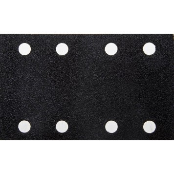 907-22111-060-10 | Лист шлиф. универс. "Оптимал. для тверд. пород дерева" 8 отв. по линии, на липучке, для ПШМ, P60, 80х133мм, 10шт, URAGAN-0