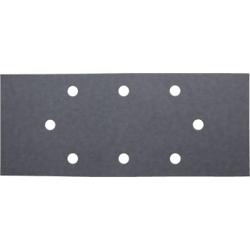 907-23102-320-50 | Лист шлифовальный универсальный с покрытием стеарата цинка, 8 отверстий по линии, для ПШМ, P320, 93х230мм, 50шт, URAGAN-0