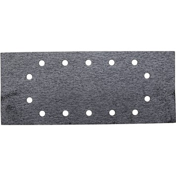 907-23104-060-50 | Лист шлиф. универсал. с покрытием стеарата цинка, 14 отверстий по кругу, для ПШМ, P60, 115х280мм, 50шт, URAGAN-0