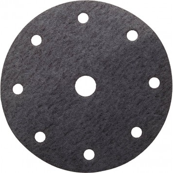 907-44114-100-50 | Круг шлифовальный "Универсальный водостойкий с покрытием стеарата цинка" на липучке, 9 отв., P100, 150мм, 50шт, URAGAN-0