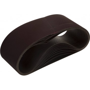 907-56006-180-10 | Лента шлифовальная универсальная бесконечная на тканевой основе, для ЛШМ, P180, 100х610мм, 10шт, URAGAN FLEX-MAX-0