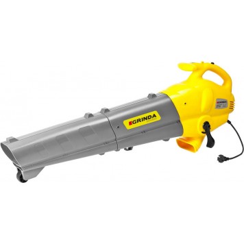 GBV-1800 | Пылесос садовый эл., мощность всасывания 840 м3/час, мусоросборник 35 л, 1800 Вт, 13000 об/мин, GRINDA-0
