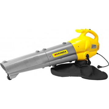 GBV-1800 | Пылесос садовый эл., мощность всасывания 840 м3/час, мусоросборник 35 л, 1800 Вт, 13000 об/мин, GRINDA-1