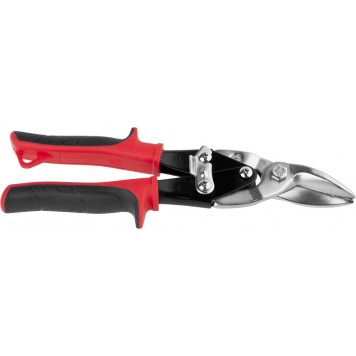 JAS002 | Ножницы по металлу рычажные, хромованадиевая сталь, двухкомпонентная ручка, левые, 250мм, JCB-0