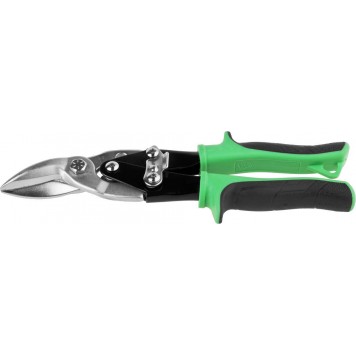 JAS003 | Ножницы по металлу рычажные, хромованадиевая сталь, двухкомпонентная ручка, правые, 250мм, JCB-0