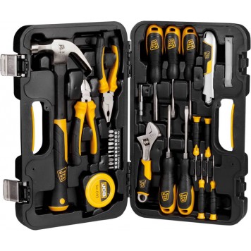 JST001 | Набор: Инструменты для ремонтных работ, 27 предм, JCB-0