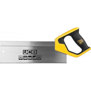 JSW001 | Пила для стусла, полотно из стали SK5, 3-х гранные зубья, двухкомпонентная рукоятка, усиленный обушок, 300мм, JCB-0