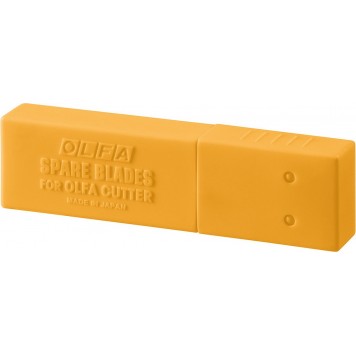 OL-AB-50S | Лезвия сегментированные из нержавеющей стали, 9х80х0,38мм, 13 сегментов, 50шт, OLFA-3