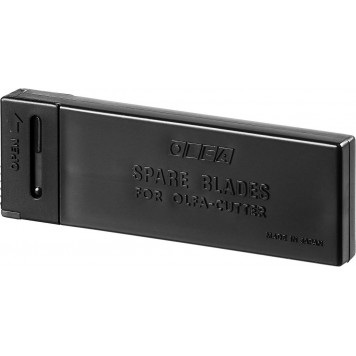 OL-ABB-10B | Лезвие сегментированные BLACK MAX, 9х80х0,38мм, 13 сегментов, 10шт, OLFA-3