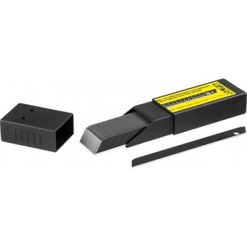 OL-ABB-50B | Лезвия сегментированные BLACK MAX, 9х80х0,38мм, 13 сегментов, 50шт, OLFA-1