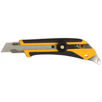 OL-L-5 | Нож, двухкомпонентный корпус, трещоточный фиксатор, 18мм, OLFA-0