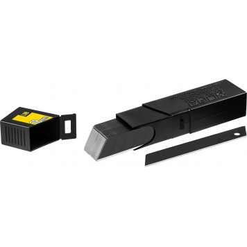 OL-LBB-50B | Лезвие BLACK MAX сегментированное, 8 сегментов, 18х100х0,5мм, 50шт, OLFA-1