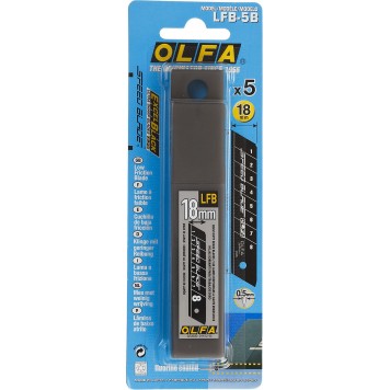 OL-LFB-5B | Лезвие, сегментированное, тефлоновое покрытие 18 мм, OLFA-3