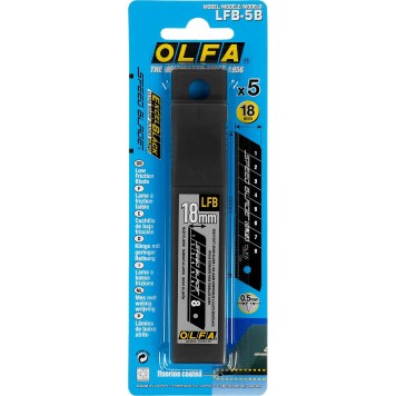 OL-LFB-5B | Лезвие, сегментированное, тефлоновое покрытие 18 мм, OLFA-7