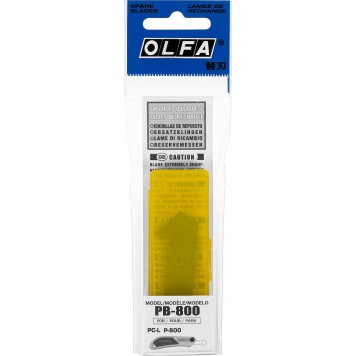 OL-PB-800 | Лезвия двухсторонние для резака P-800, 13(16)х61х0,6мм, 3шт, OLFA-1