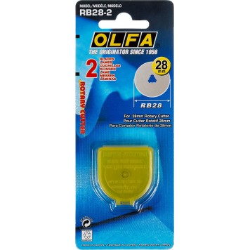 OL-RB28-2 | Лезвие специальное, круговое, 28мм, 2шт, OLFA-1