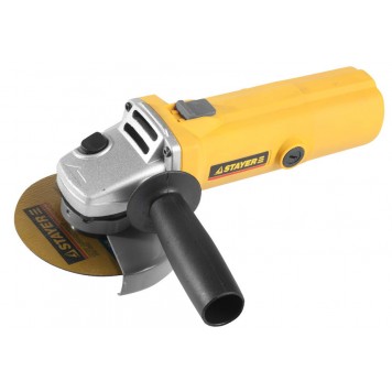 SAG-115-550 | Машина углошлифовальная, дополнительная рукоятка, ключ, 115мм, 12000об/мин, 550Вт, STAYER-0