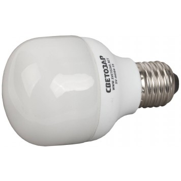 SV-44384-11 | Энергосберегающая лампа, цоколь E27(стандарт), дневной белый свет (4000 К), 6000 час, 11Вт(55), СВЕТОЗАР ЦИЛИНДР-0