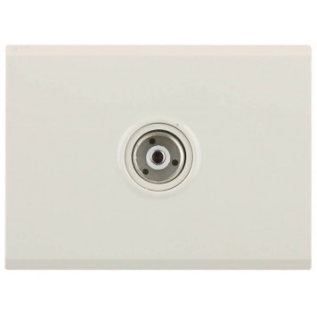 SV-54415-B | Розетка телевизионная, без вставки и рамки, цвет бежевый, СВЕТОЗАР ЭФФЕКТ-0