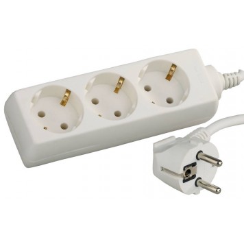 SV-55033-3 | Удлинитель электрический с заземлением, евро, 3 гнезда, 3м, СВЕТОЗАР-0
