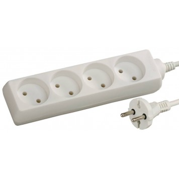 SV-55040-5 | Удлинитель электрический, 4 гнезда, 5м, СВЕТОЗАР-0