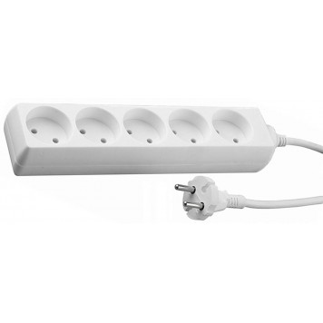 SV-55050-3 | Удлинитель электрический, 5 гнезд, 3м, СВЕТОЗАР-0