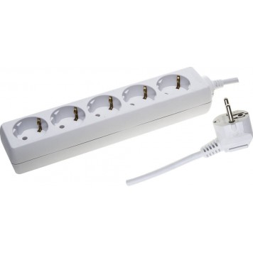 SV-55053-5 | Удлинитель электрический с заземлением, евро, 5 гнезд, 5м, СВЕТОЗАР-0