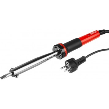 SV-55300-80 | Электропаяльник, 2-комп. рукоятка, жало "LONG LIFE", форма клин, 80Вт, СВЕТОЗАР ПРЕМЬЕР-0