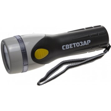 SV-56375 | Фонарь ручной с пластмассовым корпусом и ремешком, ксеноновая лампа, 2xD, СВЕТОЗАР UPITER-0