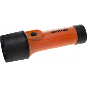 SV-56385 | Фонарь ручной с ABS-корпусом и кольцом, криптоновая лампа, 2xD, СВЕТОЗАР-0