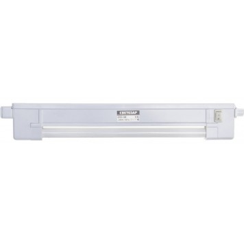 SV-57553-06 | Светильник люминесцентный с выключателем, лампа Т4, 250x22x44мм, 6Вт, СВЕТОЗАР СЛО-106-0