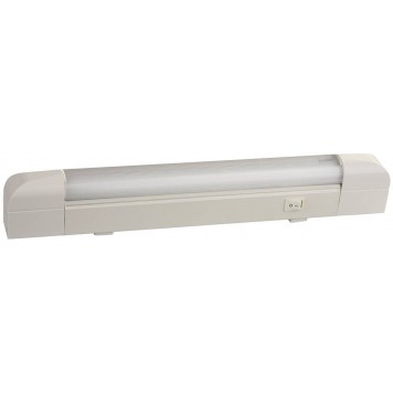 SV-57583-10 | Светильник люминесцентный с плафоном и выключателем, лампа Т8, 412x34x64 мм, 10Вт, СВЕТОЗАР СЛ-510-0