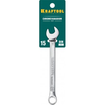 27079-15_z01 | Комбинированный гаечный ключ 15 мм, KRAFTOOL-1