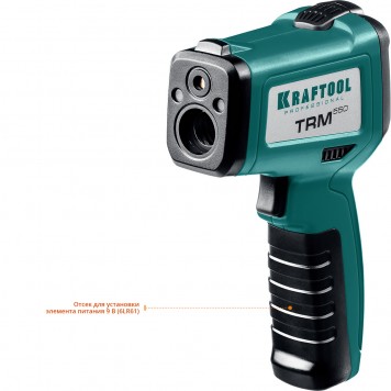 45705-550 | Пирометр инфракрасный, -50°С +550°С, TRM-550, KRAFTOOL-3