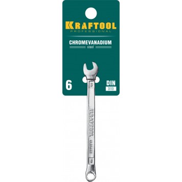 27079-06_z01 | Комбинированный гаечный ключ 6 мм, KRAFTOOL-1
