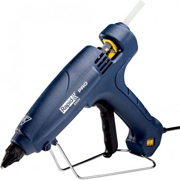 5000326 | Термоклеящий пистолет d12 мм, 120 Вт, регулировка температуры, расход 1000 г/ч, время нагрева 4 мин, RAPID PRO EG320-0
